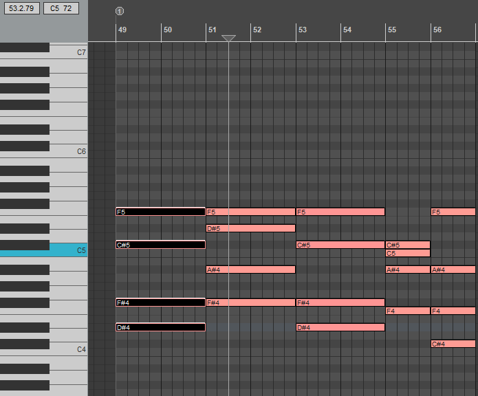 The midi chords