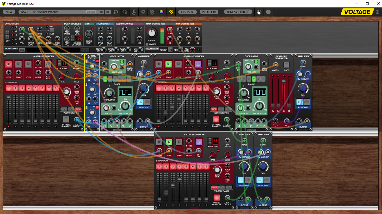 Two amplifiers to switch between signals.jpg