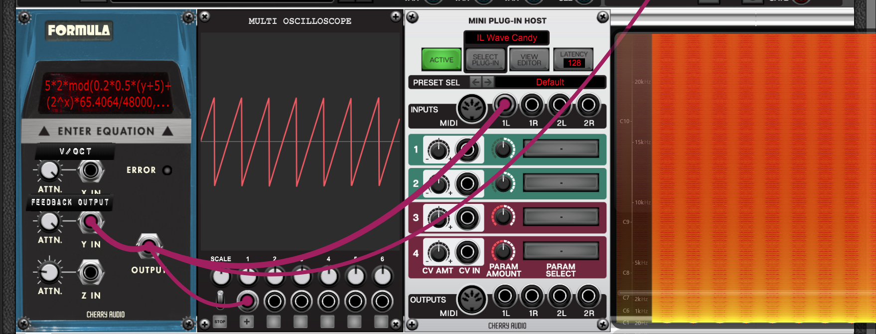 Formula Naive Saw Oscillator